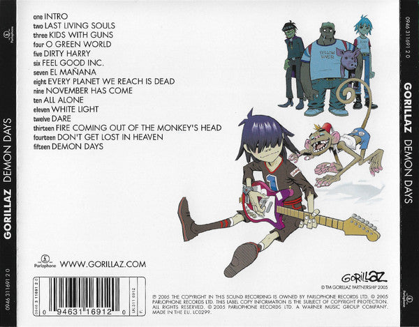 Gorillaz - Demon Days - CD / Album