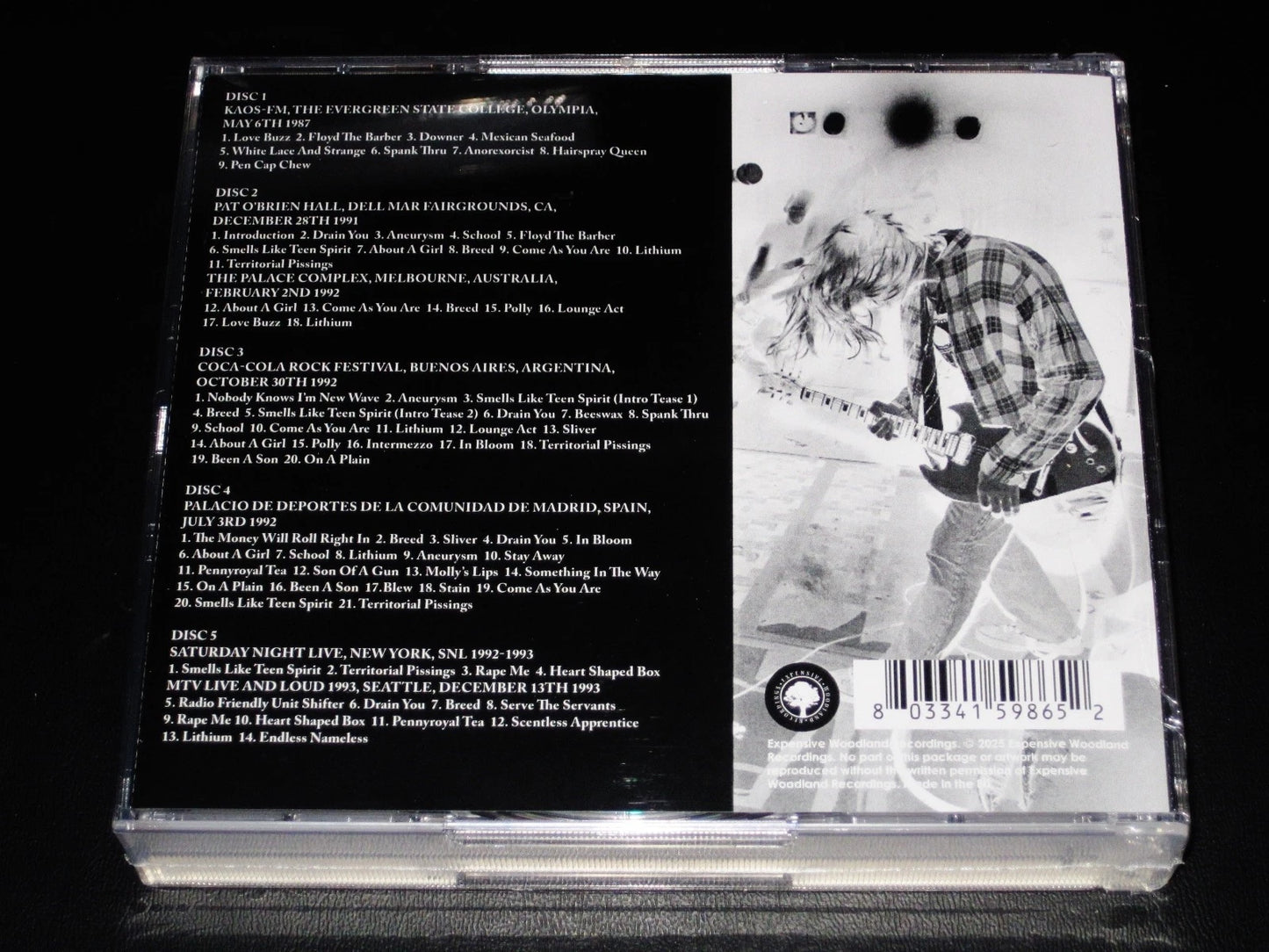 Nirvana - Collected Broadcasts 1987-1993 - Import 5 x CD