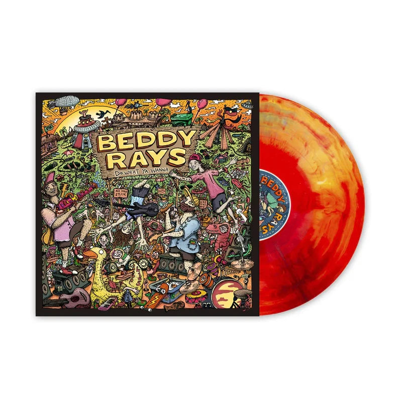 Beddy Rays – Do What Ya Wanna- LP (Orange & Red Marble Splatter)