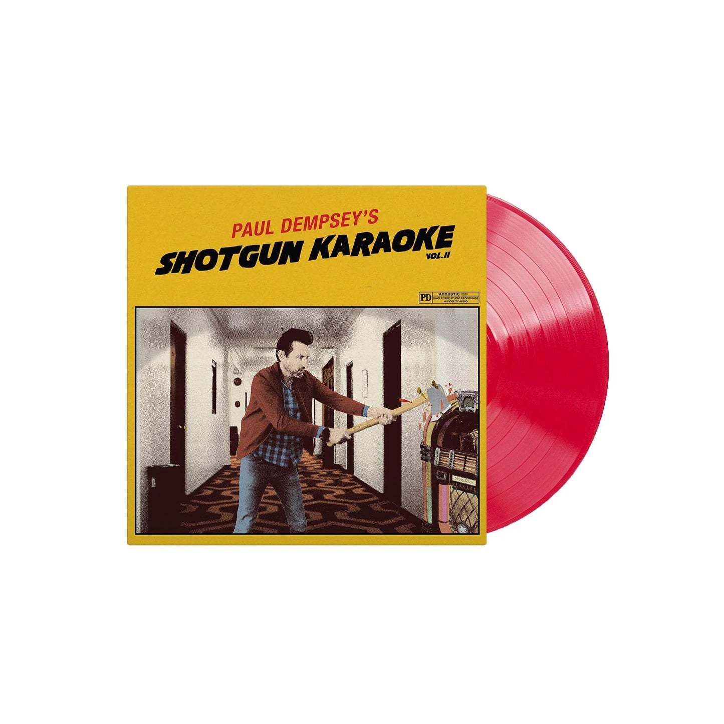 Paul Dempsey - Shotgun Karaoke Vol. II (Clear 'RedRum’ Vinyl)