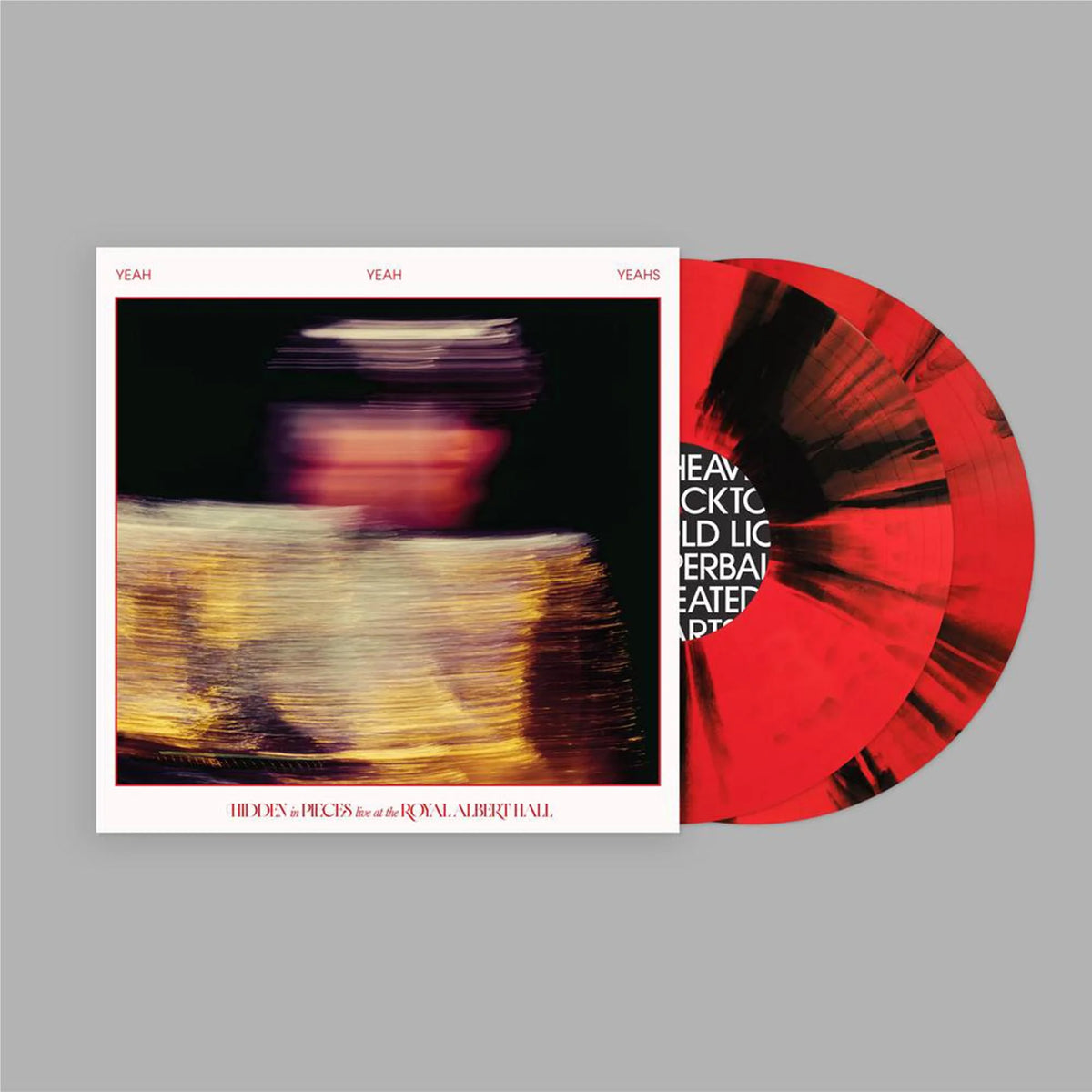 Yeah Yeah Yeahs – Hidden In Pieces: Live (at the Royal Albert Hall) (Bullseye Splatter Vinyl) - 2LP