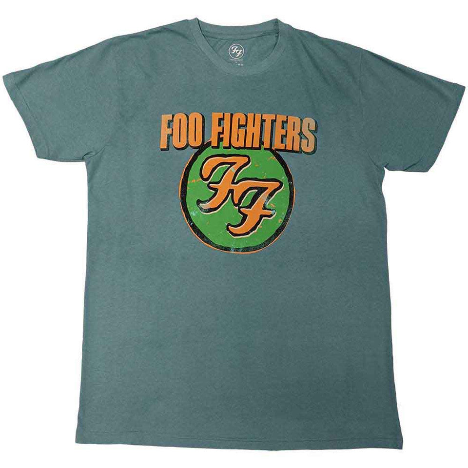 Foo Fighters Unisex T-Shirt: Graff (Blue)
