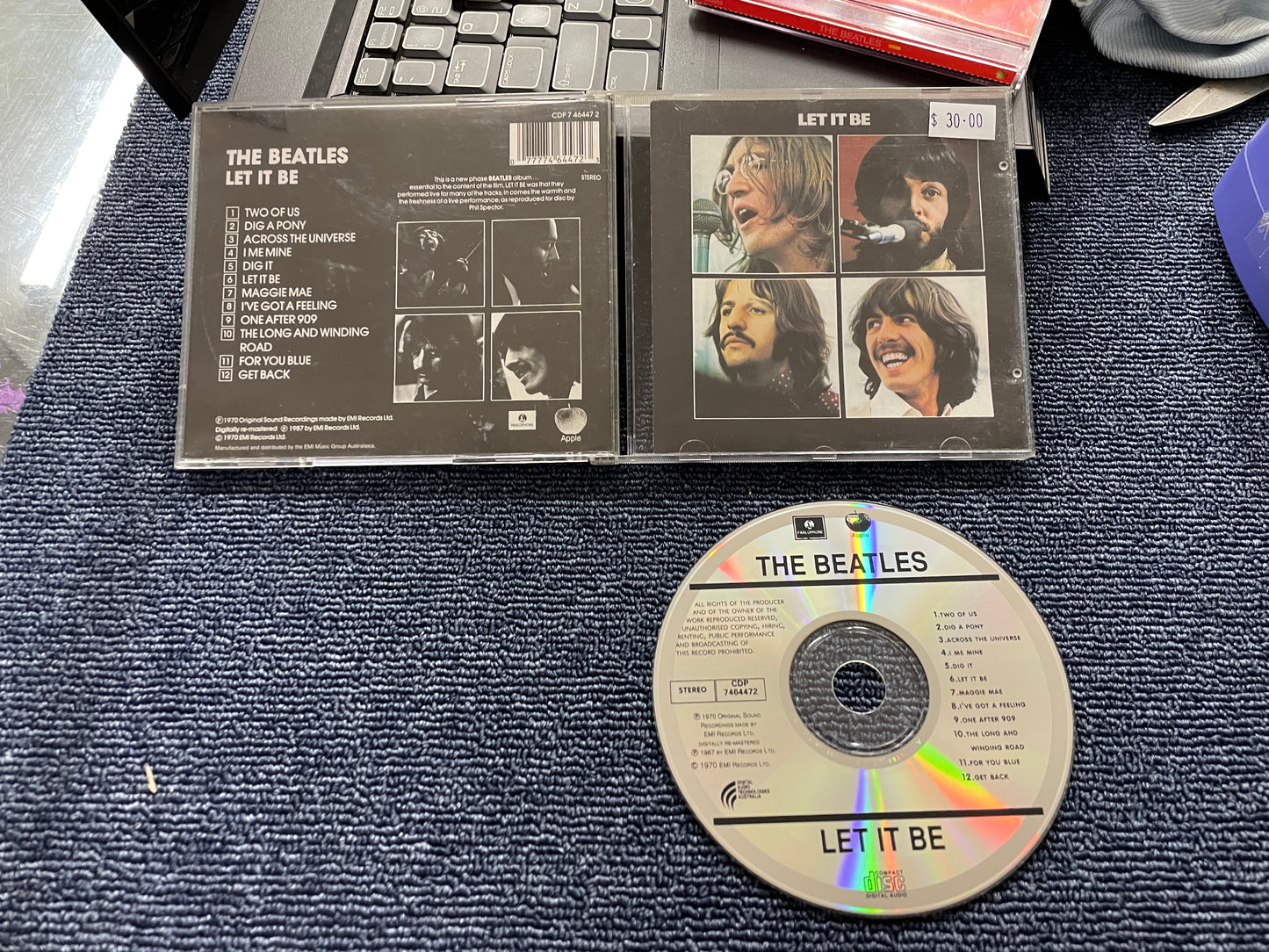 The Beatles – Let It Be - CD 2nd Hand (VG+)