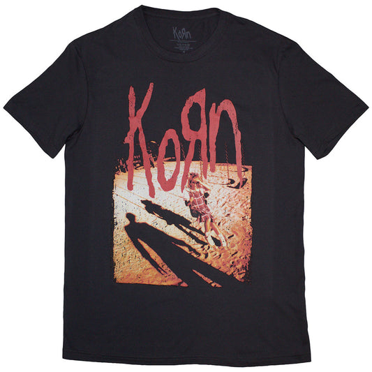 Korn Unisex T-Shirt: Shadow Playground (Charcoal Grey)