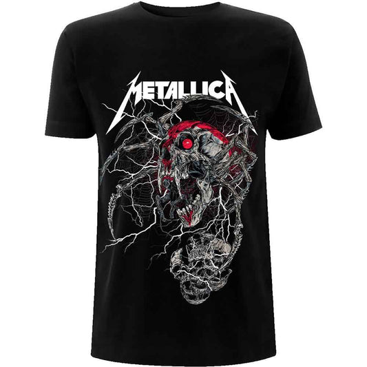 Metallica Unisex T-Shirt: Spider Dead (Black)