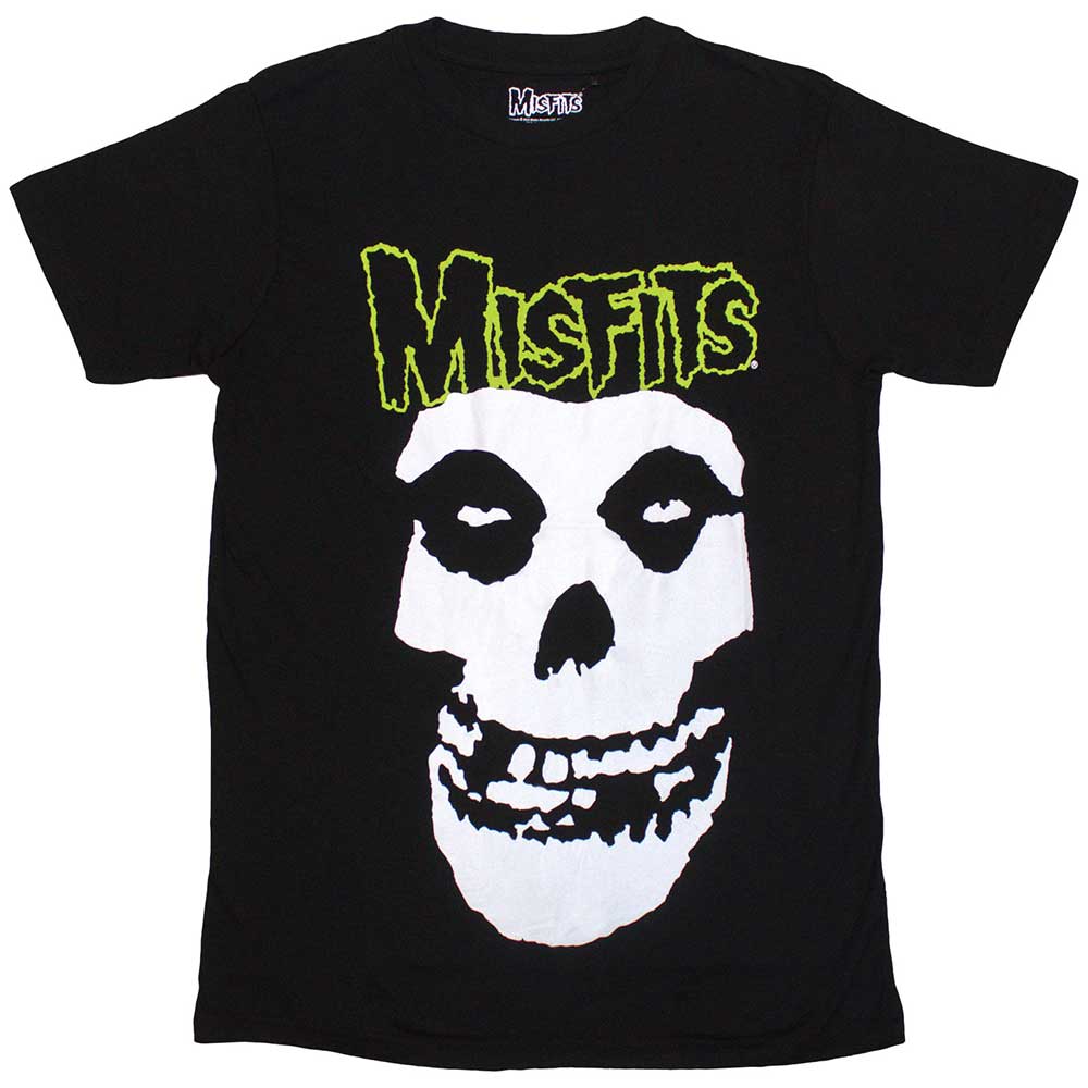 Misfits Unisex T-Shirt: Skull Logo (Black)