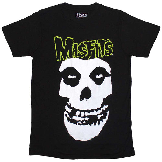 Misfits Unisex T-Shirt: Skull Logo (Black)