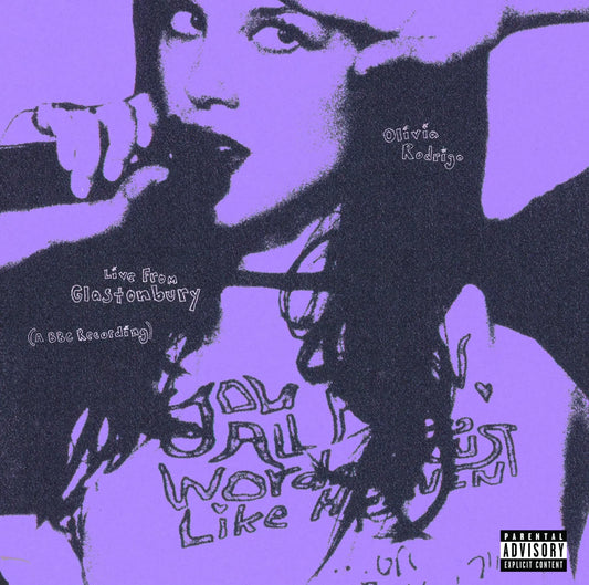 Olivia Rodrigo – Live From Glastonbury (A BBC Recording) (Light Blue & Cobalt Vinyl) - LP