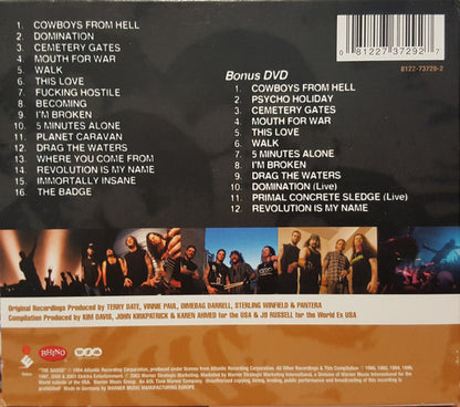 Pantera - Reinventing Hell - The Best Of Pantera - CD/DVD