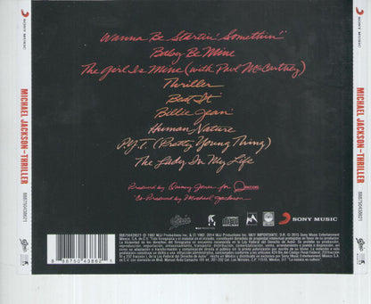 Michael Jackson – Thriller - CD