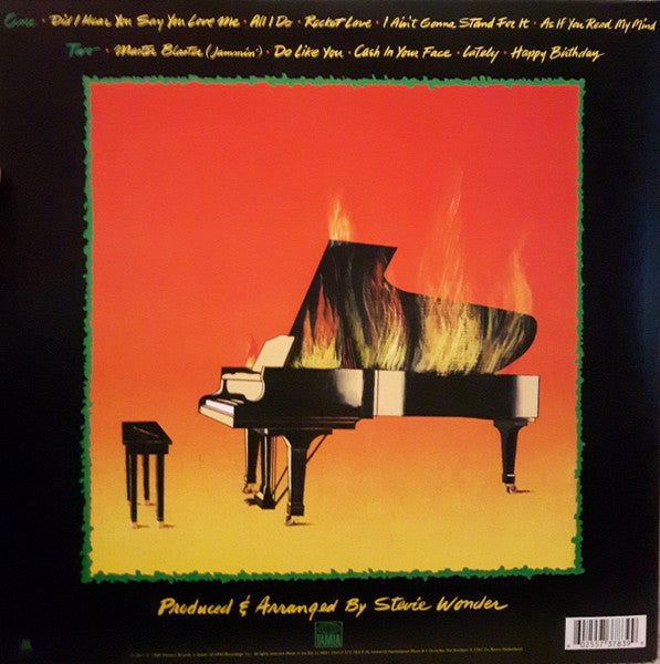 Stevie Wonder – Hotter Than July - LP
