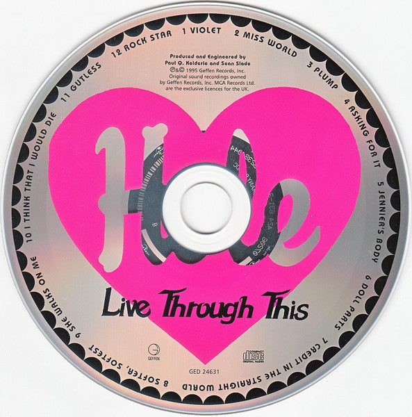 Hole - Live Through This - CD / Album