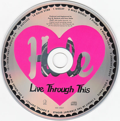 Hole - Live Through This - CD / Album