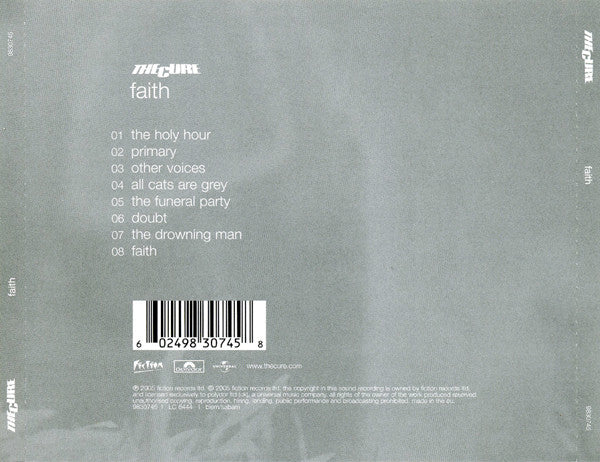 The Cure - Faith - CD