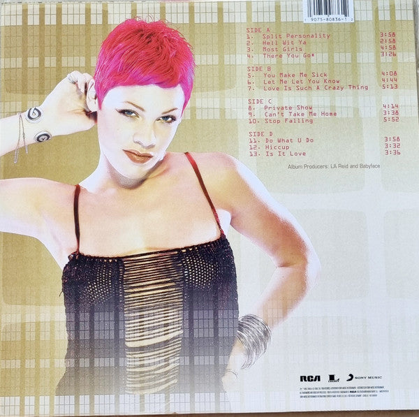 P!NK – Can't Take Me Home - LP - Pink