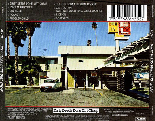 AC/DC – Dirty Deeds Done Dirt Cheap CD