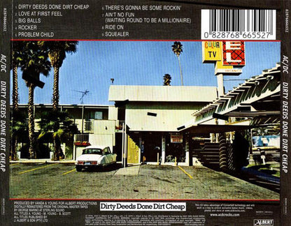 AC/DC – Dirty Deeds Done Dirt Cheap CD