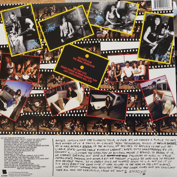 Metallica – The $5.98 E.P. - Garage Days Re-Revisited - EP