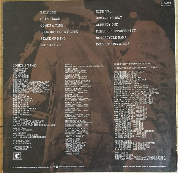 Neil Young – Comes A Time - LP