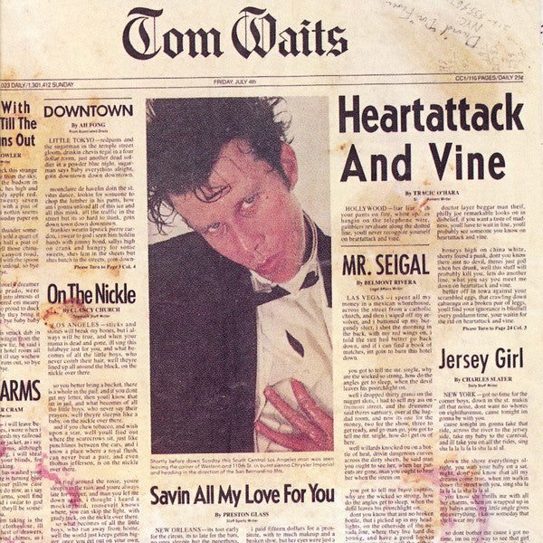 Tom Waits – Heartattack And Vine - Remastered, 180g