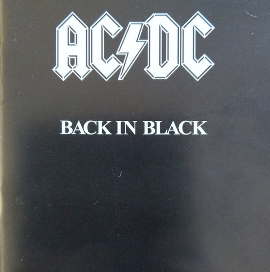 AC/DC – Back In Black - CD
