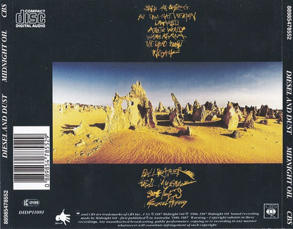 Midnight Oil – Diesel And Dust - CD