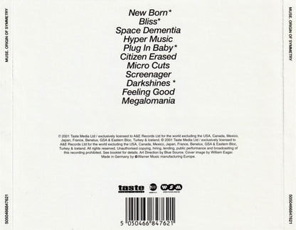 Muse - Origin Of Symmetry - CD