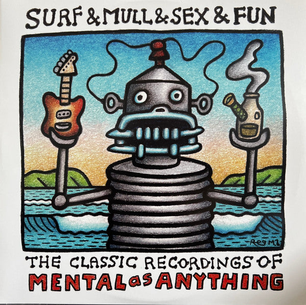 Mental As Anything – Surf & Mull & Sex & Fun: The Classic Recordings Of Mental As Anything - LP
