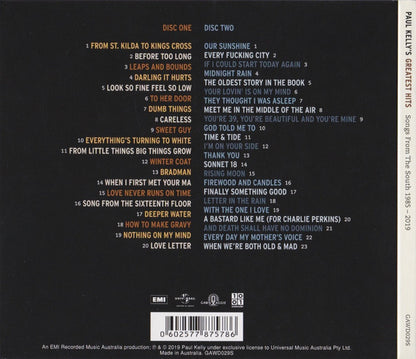 Paul Kelly – Paul Kelly's Greatest Hits (Songs From The South 1985 - 2019) - CD