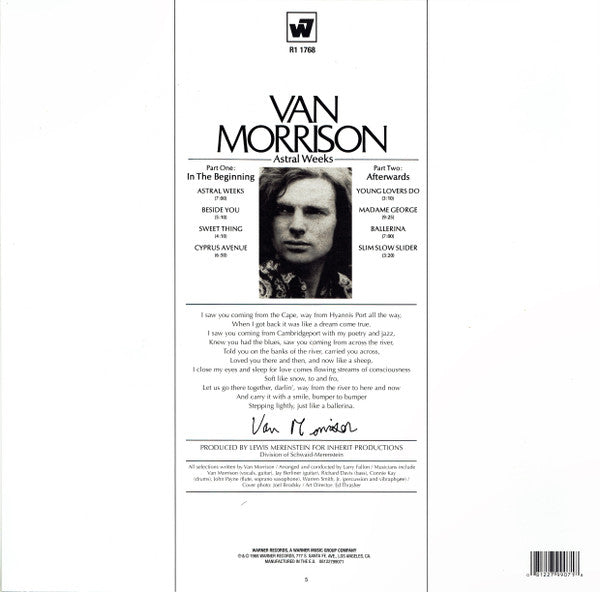 Van Morrison – Astral Weeks - LP