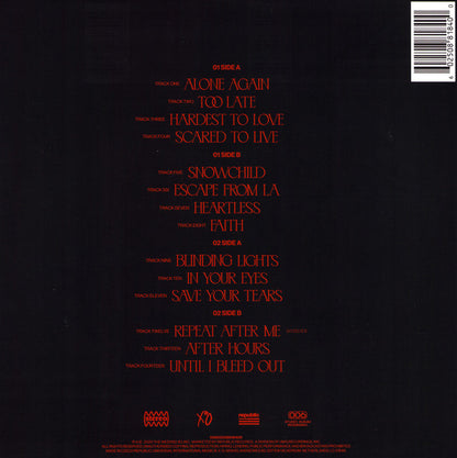 The Weeknd – After Hours - 2LP