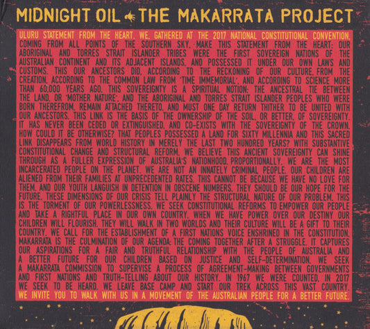 The Makarrata Project_Midnight Oil
