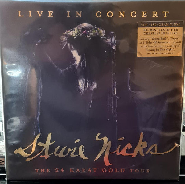 Stevie Nicks – Live In Concert, The 24 Karat Gold Tour - LP