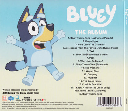 Joff Bush & The Bluey Music Team – Bluey The Album - CD