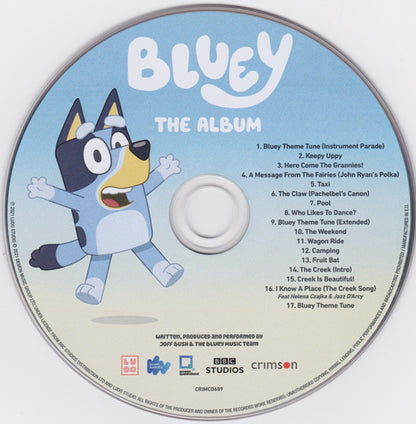 Joff Bush & The Bluey Music Team – Bluey The Album - CD