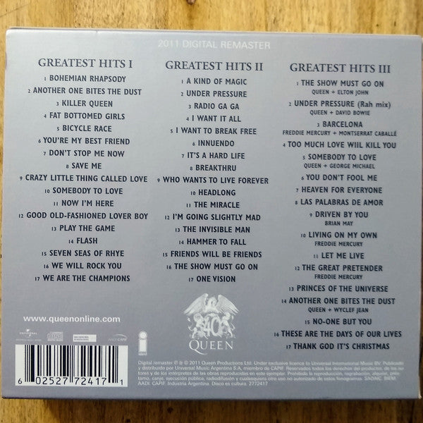 Queen – Greatest Hits I II & III (The Platinum Collection) - CD