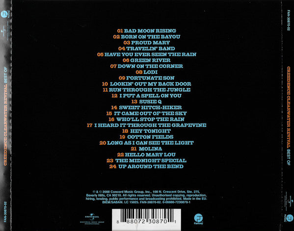 Creedence Clearwater Revival - Best Of - CD