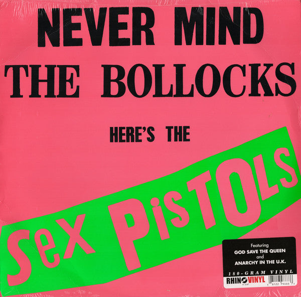 Sex Pistols – Never Mind The Bollocks Here's The Sex Pistols - LP