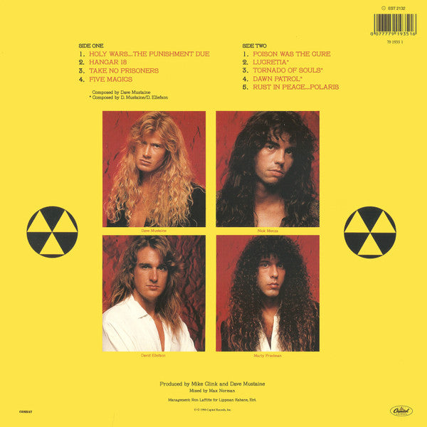 Megadeth – Rust In Peace - LP