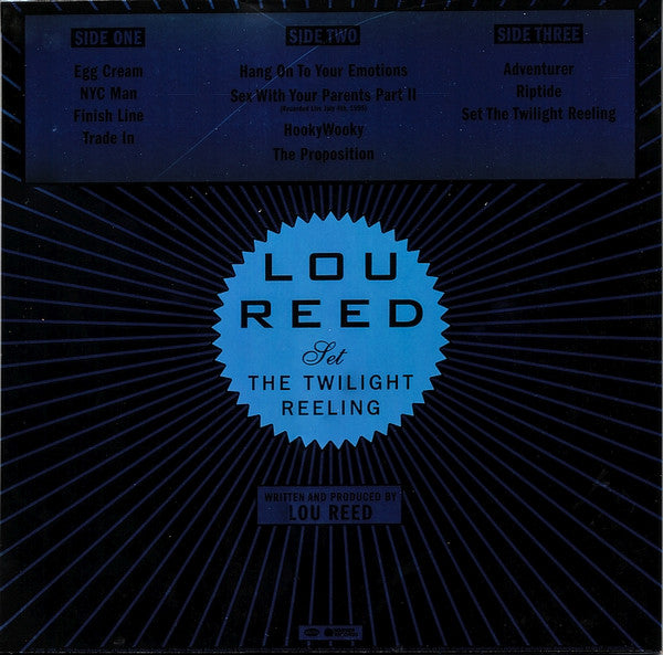 Lou Reed – Set The Twilight Reeling - LP