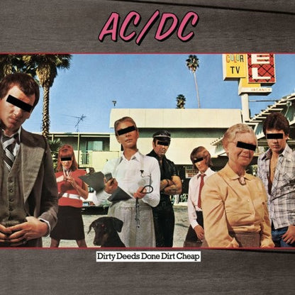 AC/DC – Dirty Deeds Done Dirt Cheap - LP - GOLD