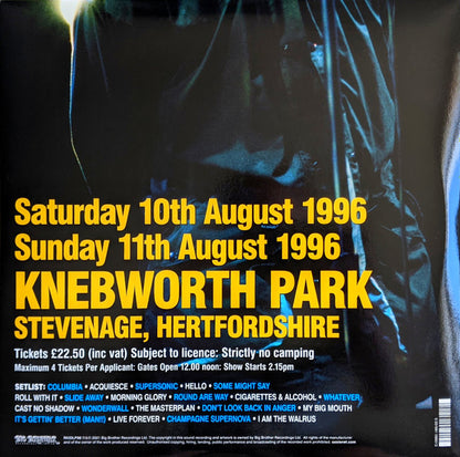 Oasis – Knebworth 1996 - Vinyl