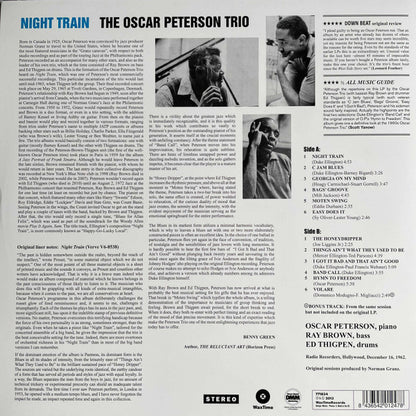 The Oscar Peterson Trio – Night Train LP