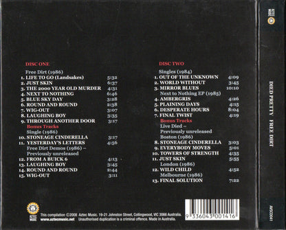 Died Pretty – Free Dirt - CD