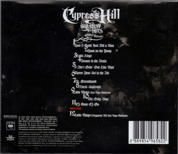 Cypress Hill – Greatest Hits From The Bong - CD