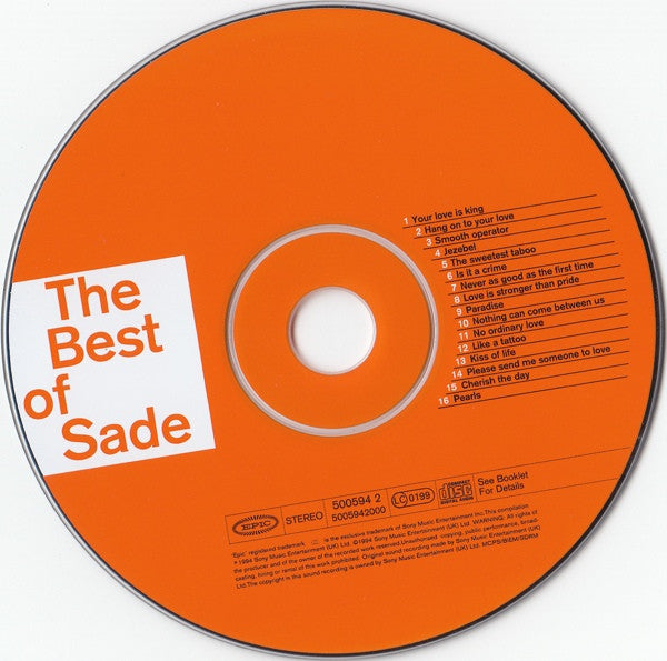Sade – The Best Of Sade - CD