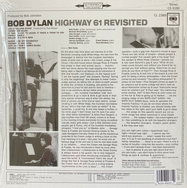 Bob Dylan – Highway 61 Revisited - LP