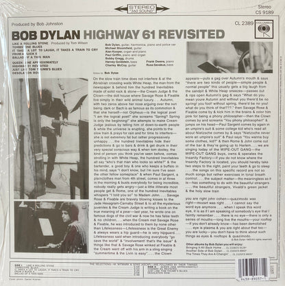 Bob Dylan – Highway 61 Revisited - LP