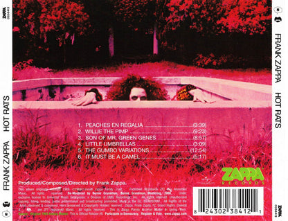 Frank Zappa - Hot Rats--CD / Album