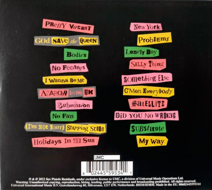 Sex Pistols – The Original Recordings CD